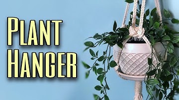 Macrame Plant Hanger | Josephine Knot