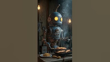 Future Robot Evolution – Amazing AI Robot Scenes | Robot Chef Cooking Food | Robot Cooking #VidoBot
