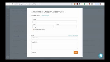 Working in the Contacts Tab in CaseFleet