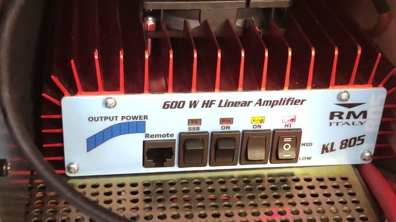 Test 2 RM ITALY KL805 more 1kw - YouTube