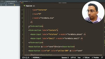 LIVE [Vue JS 3 + TypeScript + Tailwind Css] Alan Rezende criando componentes - Parte 3