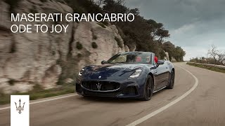 The all-new Maserati GranCabrio. Our Ode to Joy.