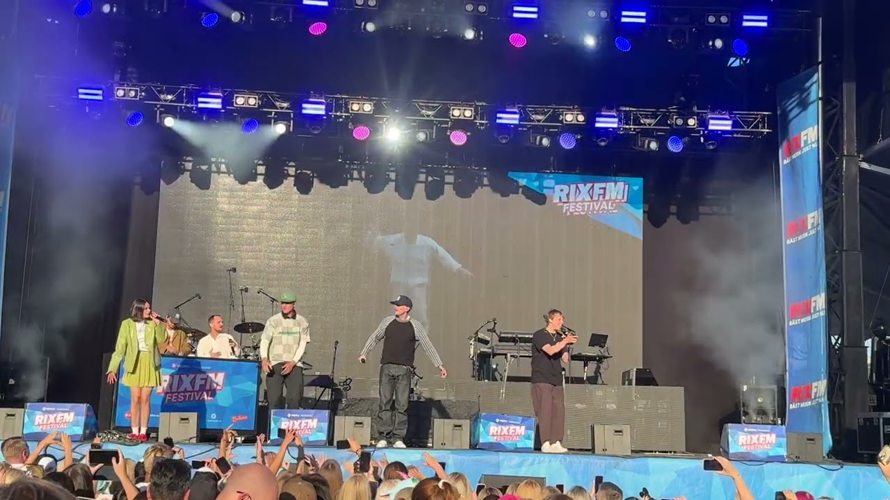 Tjuvjakt (feat Estraden) - Live i Växjö 2025 - 3 låtar 