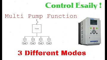 VSX Multi Pump Function || 3 Different Modes || Emotron VFD
