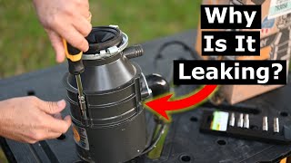 Why Your Garbage Disposal Leaks From Bottom: Disassembly