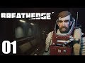 FUNNY SPACE SURVIVAL GAME | Breathedge | Let's Play Gameplay | S01E01