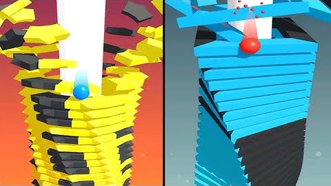 Stack ball blast through platforms android game / specially made for android user