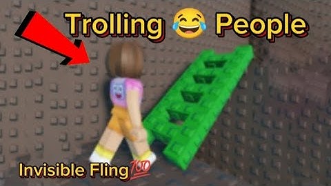 Roblox Script Infinity Yeild 🔥 Invisible Fling WORKS ANY GAME 💯