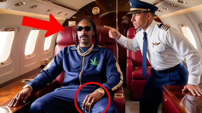 A racist pilot attacked Snoop Dogg in first class, but what happened next  shocked everyone! - YouTube