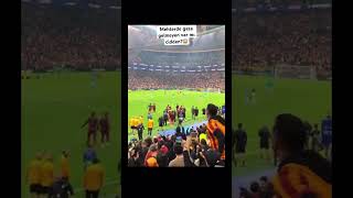 Galatasaray- Liverpool Maç bitimi tribün çekimi! 💛♥️