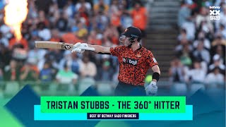 The Best of Tristan Stubbs - Sunrisers' 360° hitter | Betway SA20