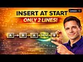 Linked List Insertion at Beginning in C (Easy Step-by-Step Tutorial)