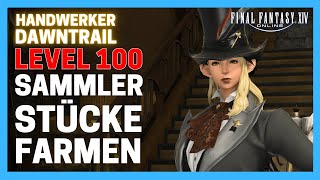 HANDWERKER SAMMLERSTÜCKE Level 100 farmen FFXIV / FFXIV Handwerker Guide Deutsch