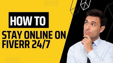 How to Stay online on Fiverr 24/7 | How to get more order