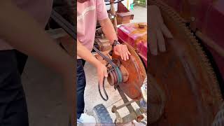 Practical Demonstration: Adjusting Belt Tension for Old Machinery Repair