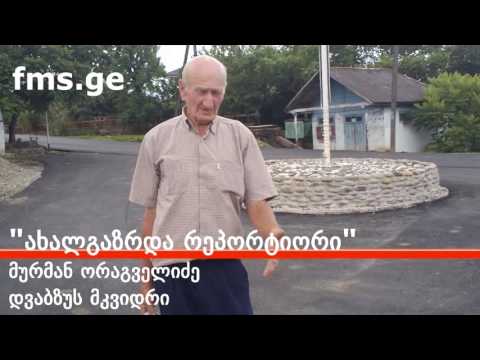 \"ახალგაზრდა რეპორტიორი\" -   ახალი გზა დვაბზუში