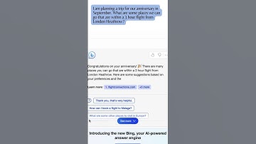 New Bing with ChatGPT! #bing #microsoft #chatgpt #google #openai #artificialintelligence