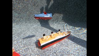 Larry Life Titanic Mini Japanese Sub and Queen Mary