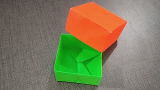 How to make a paper box/origami #viral #trending #shorts #reels #craft #art #artist #adpartandcraft