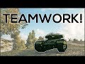 World of tanks teamwork