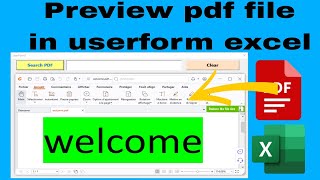 preview pdf file in userform excel vba
