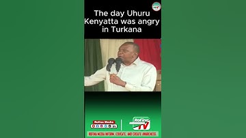WHEN UHURU GOT ANGRY #ruto #ruto #kindiki #shortfeed #uhuru