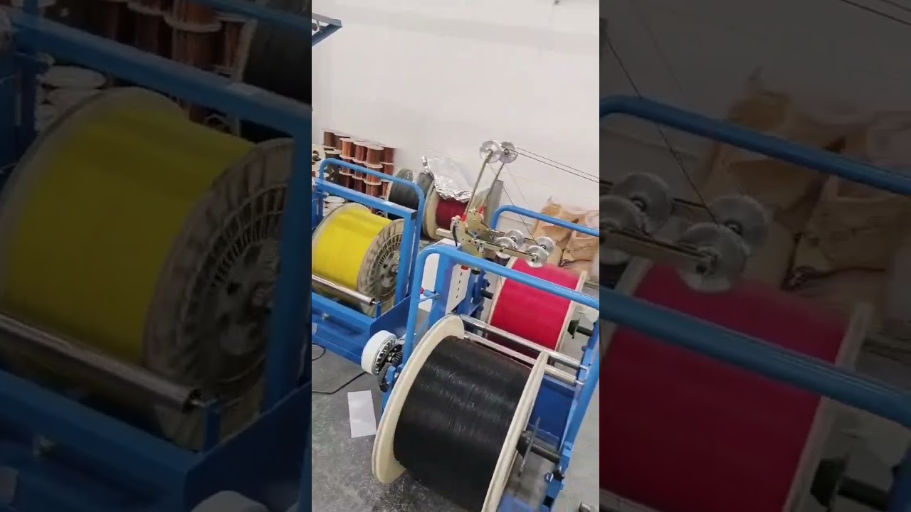 Tension Pay-off Stand Copper Wire Vertical Multi-head Pay off Rack