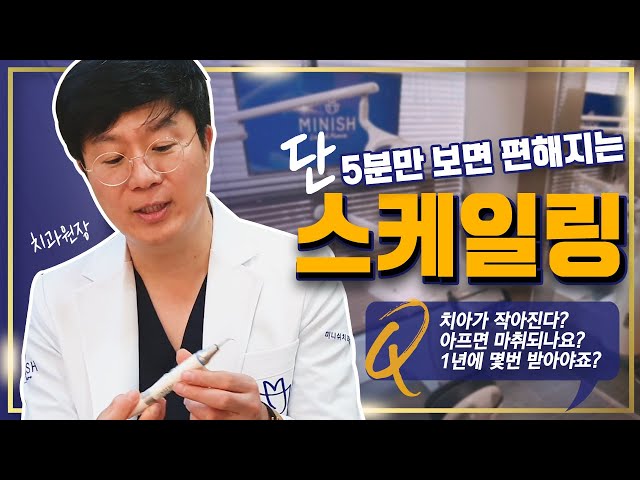 단돈 몇 만원으로 수천 만원도 아낄 수 있다고?ㅣ스케일링