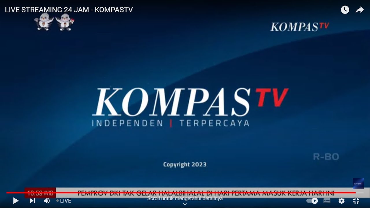 KOMPAS SIANG - Live Streaming Selasa, 26 April 2023 - YouTube