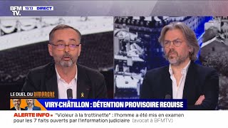Le Duel du Dimanche : Robert Ménard VS Aymeric Caron. BFMTV du 07/04/2024