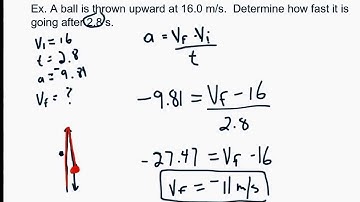 Physics 20: Kinematics Ch 1.6: Gravity