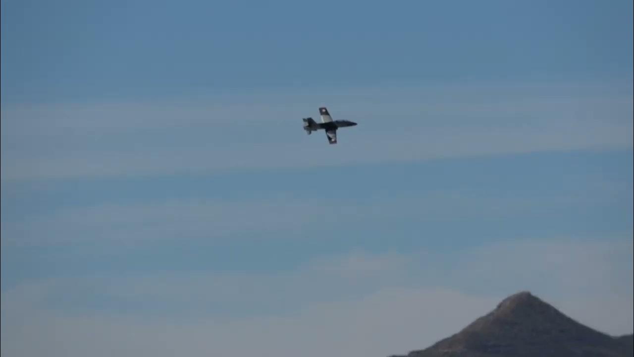 Globel Jet Club/Banana Hobby MB339 turbine flight by Anthony Davis