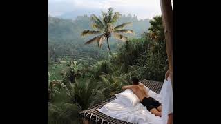 Morning wake ups at the Camaya Bamboo House in Bali, Indonesia 😍
