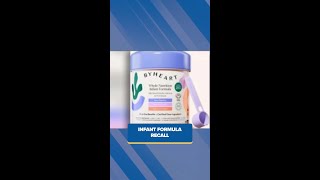 School panic alert bill, farmers fight cold and infant formula recall