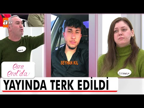 Seyhan: Zeynep'in evli ve çocuklu olduğunu yayında öğrendim! - Esra Erol'da 9 Şubat 2024
