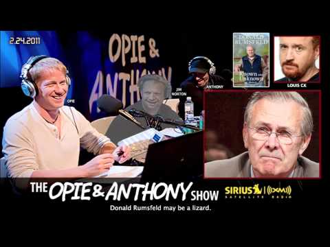 Donald Rumsfeld3 may be a Lizard on Opie and Antho...