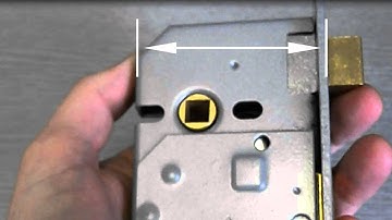 Mortice Lock Measurement Guide Video
