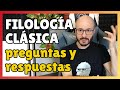 Filología Clásica: RESPUESTAS y COMENTARIOS a vuestras preguntas