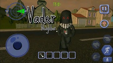 Scary Clown Man Vader Neighbor Escape Full gameplay