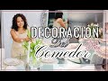 COMO DECORAR TU  COMEDOR ELEGANTE ESTA PRIMAVERA 2022| IDEAS PARA DECORAR TU HOGAR