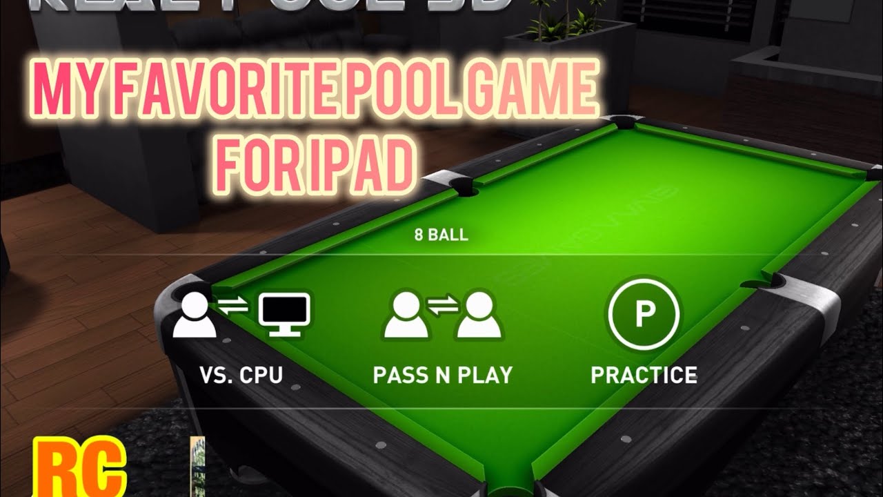 Real Pool 3D: My Favorite Pool Game for iPad - YouTube