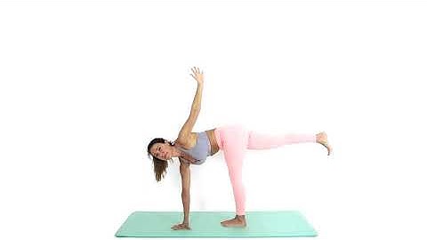 Revolved Half Moon Pose - Parivrtta Ardhachandrasana