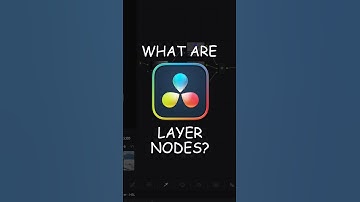 What are LAYER NODES in Davinci Resolve?🤝🧑‍💻 #davinciresolve