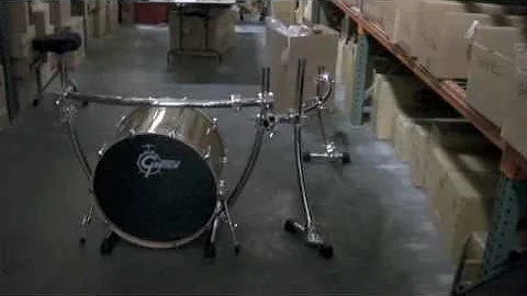 Derek Kerswill's drum rack: Gibraltar Hardware tips