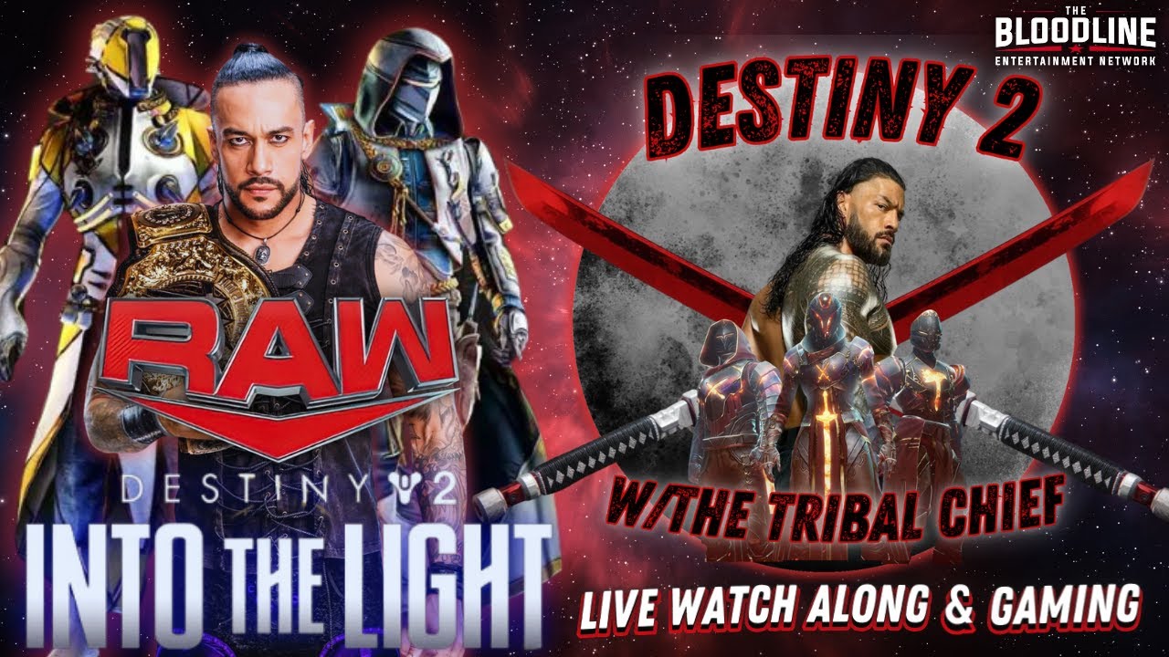🩸Ohh Wee It's A Raw Onslaught  | Live Stream & Gaming | #wweraw  #destiny2