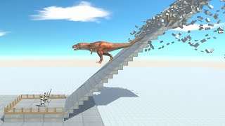 Fall Down the SLIDE With an AVALANCHE - Animal Revolt Battle Simulator screenshot 4