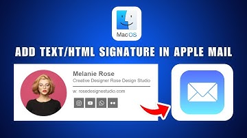 Een e-mailhandtekening toevoegen in Apple Mail macOS 2026 - Een Apple Mail-handtekening toevoegen...