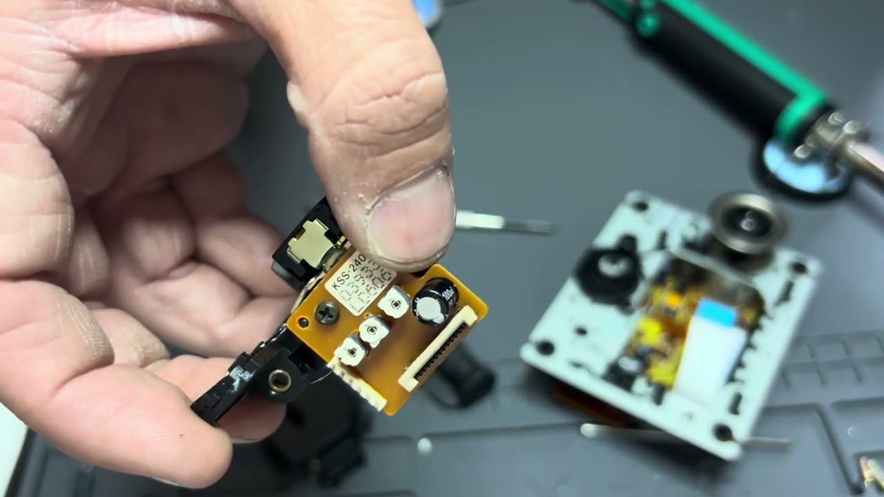 Sega CD disc Drive disassembly - YouTube