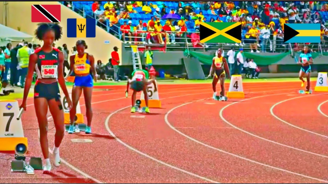 ⁣Jamaica Delivers Gold in Girls U20 4x100m Relay Final CARIFTA 2026! | Race Breakdown | Interview