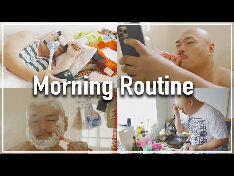 クロちゃんのモーニングルーティン【Kurochan’s Morning Routine】